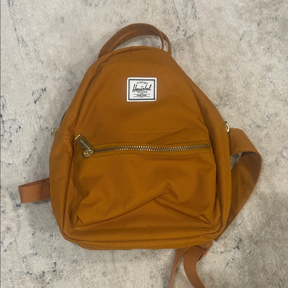 Herschel Supply Company Orange Backpack small